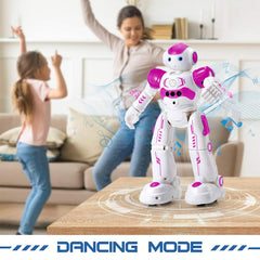 KingsDragon RC robot USB charging keeps playtime ready without frequent battery swaps.