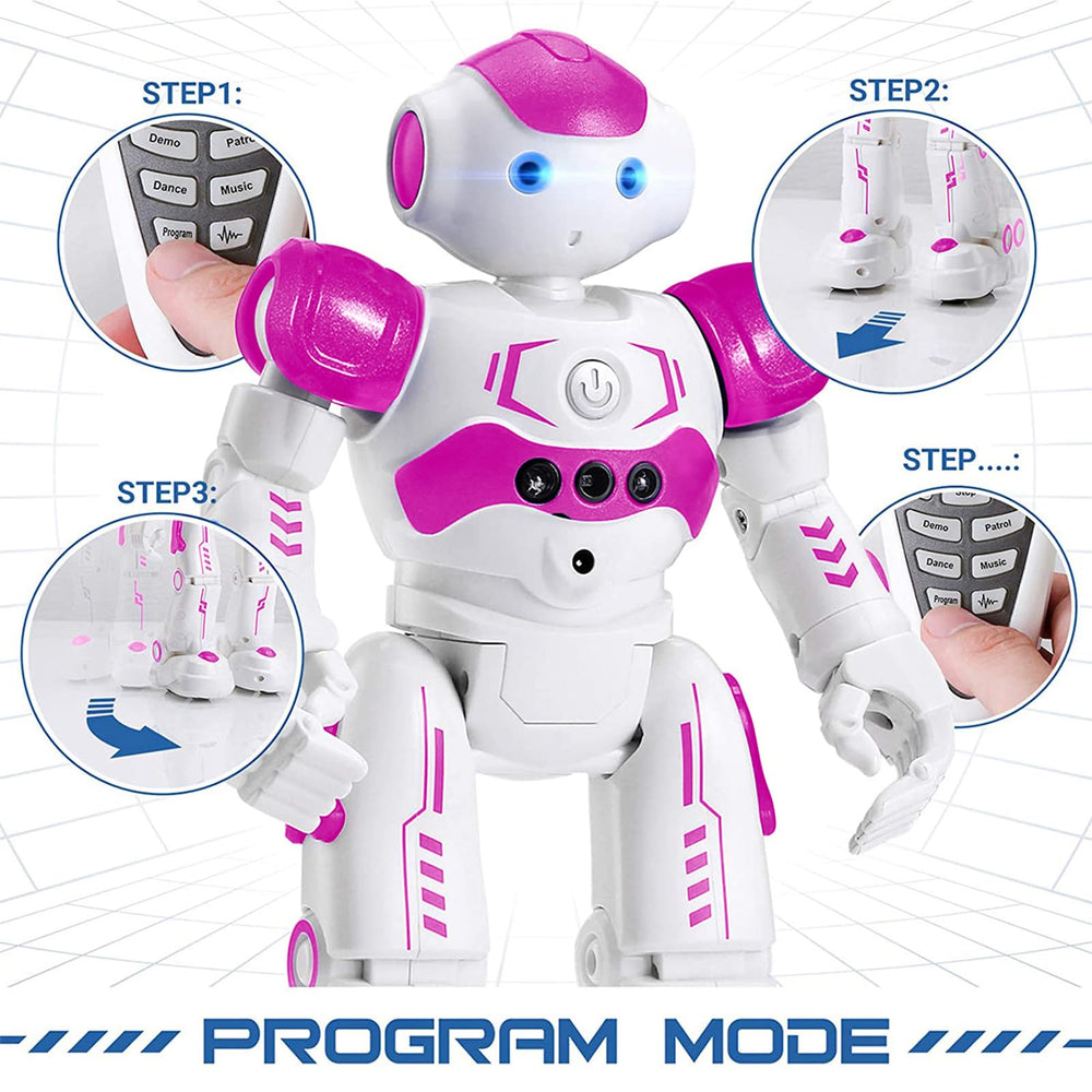 KingsDragon RC robot dances and sings, inspiring interactive storytelling moments.