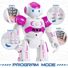 KingsDragon RC robot dances and sings, inspiring interactive storytelling moments.