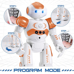 KingsDragon RC robot dances and sings for interactive fun during play.