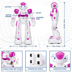 KingsDragon RC robot gesture-control demonstrates hands-free interaction for imagination.
