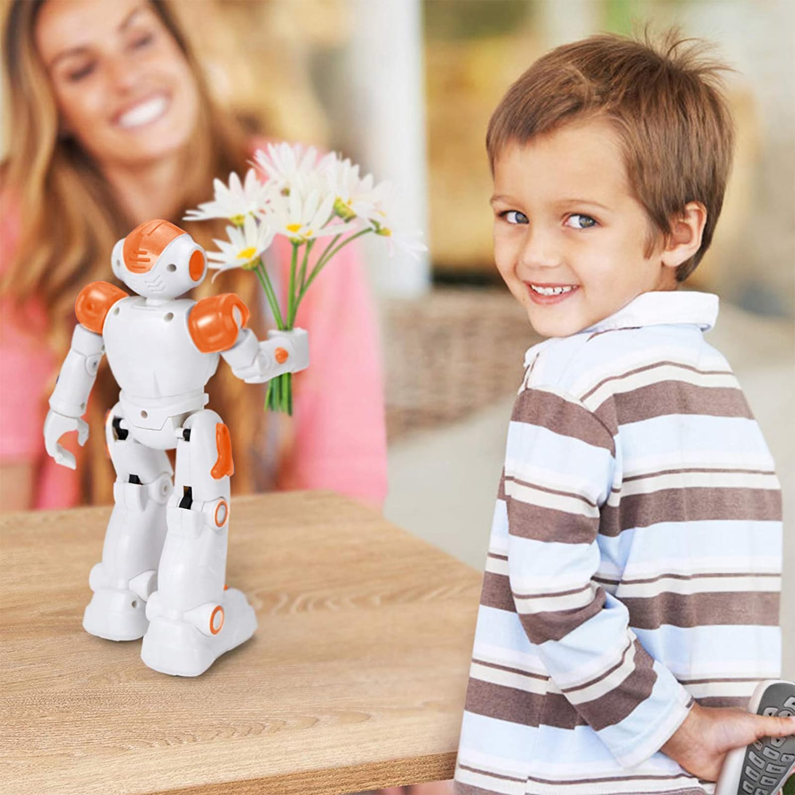 KingsDragon RC robot packaging presents a gift-ready surprise for kids.