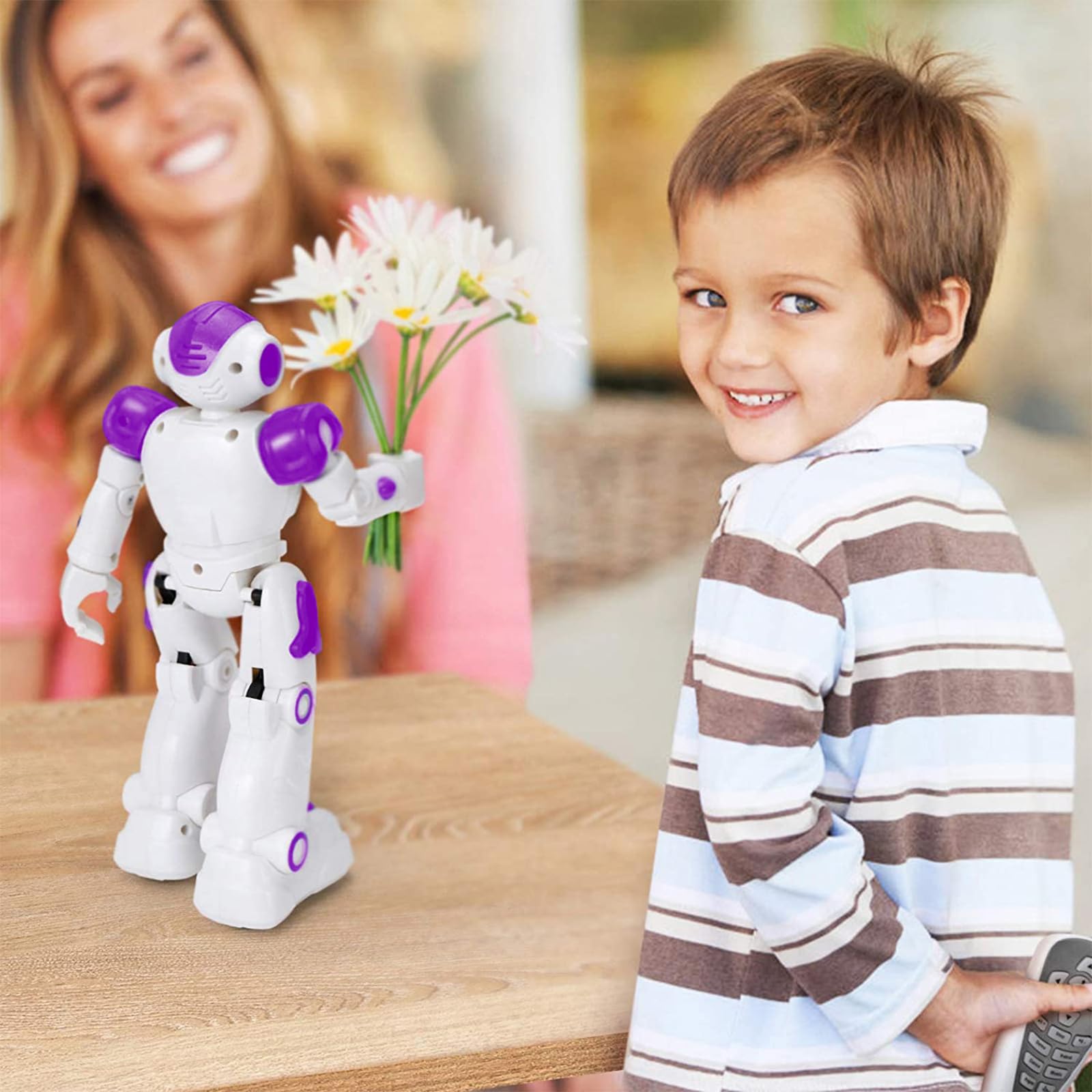 KingsDragon RC robot kid-friendly gift that entertains and inspires curiosity.