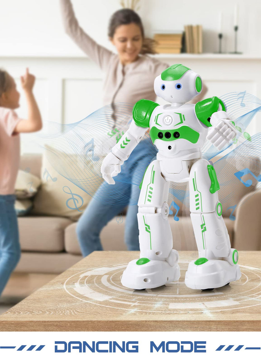 KingsDragon RC robot obstacle-avoidance supports smooth navigation during play.