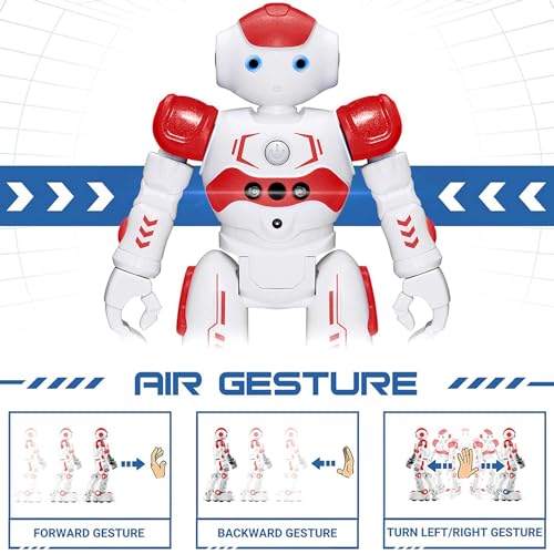 KingsDragon RC Robot programming fifty actions for imaginative routines.