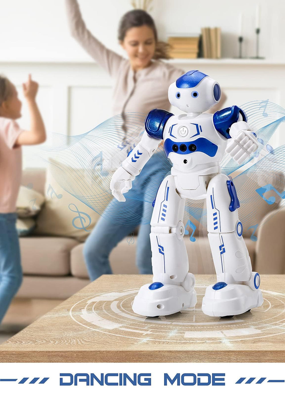KingsDragon RC robot programming 50 actions for custom routines
