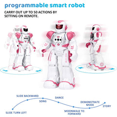 KingsDragon pink playtime robot makes a versatile kid-friendly gift.