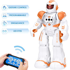 KingsDragon RC gesture remote controlling the robot in action