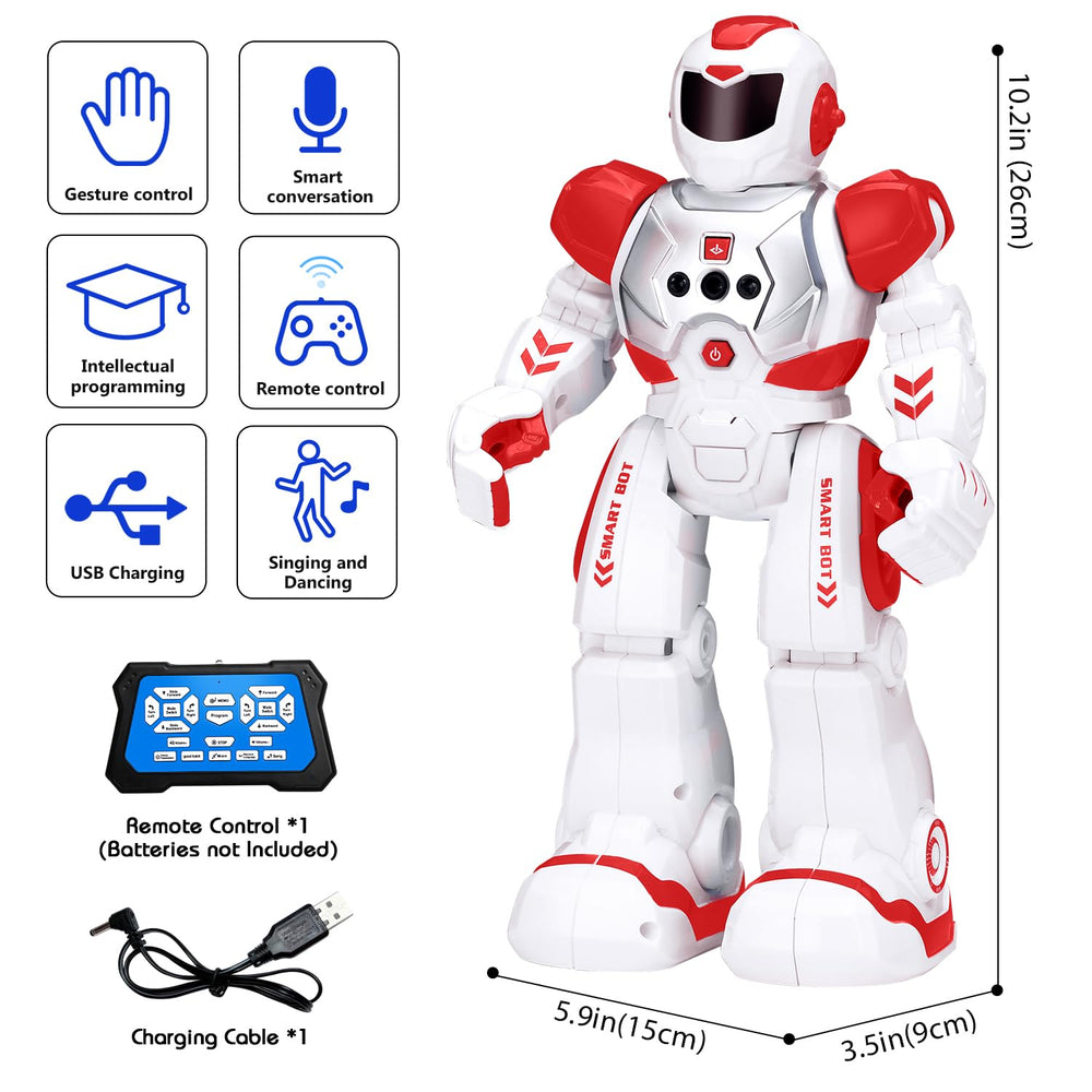 KingsDragon remote control mode lets kids guide the robot from a distance.