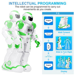 KingsDragon USB-charging robot shown during quick recharge for extended play.