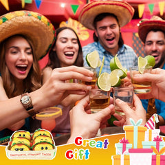 Kingwee tacos set showcased together as a playful tray.
