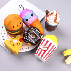 KINGYAO slow rising squishies pizza for focus and fun decorative props