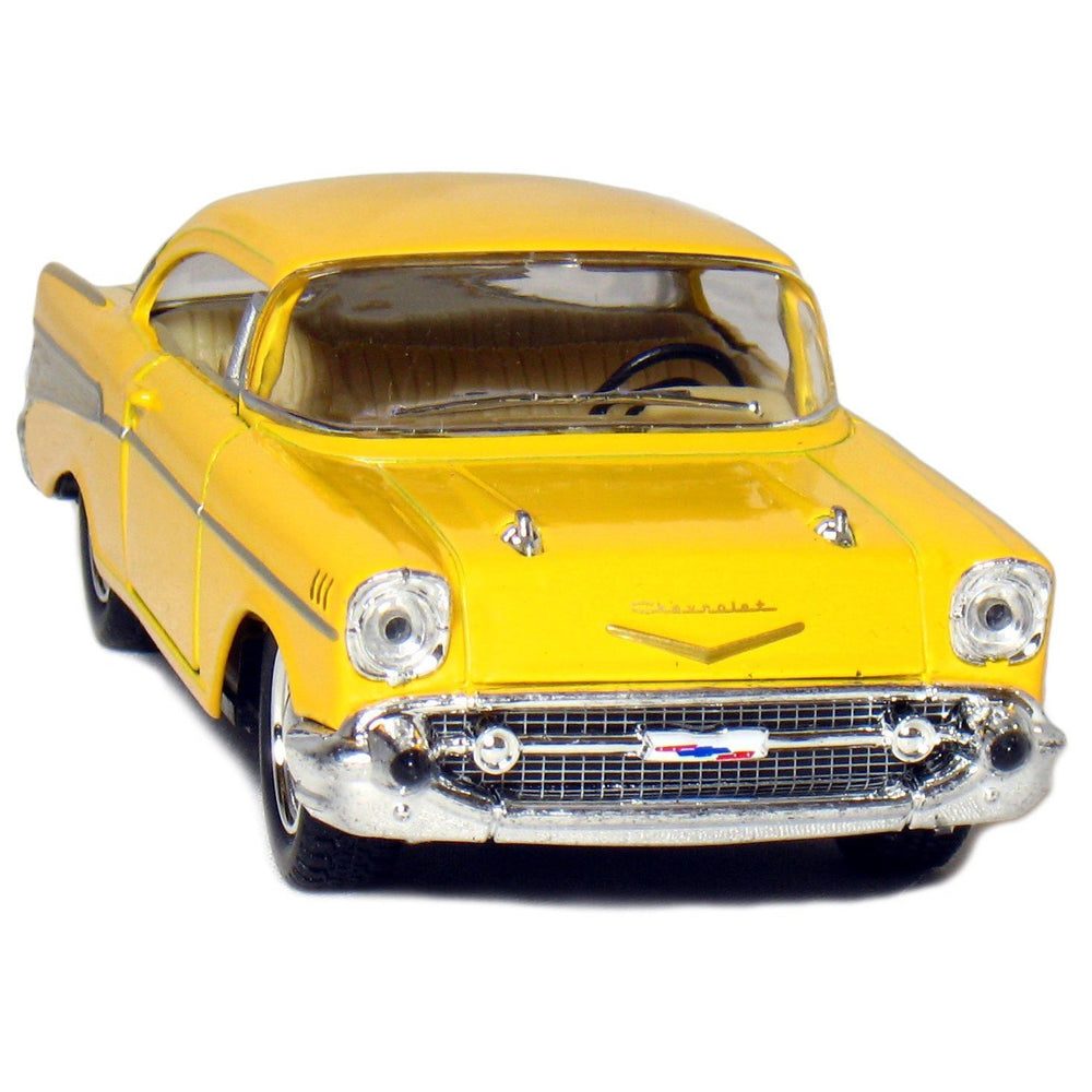KiNSMART 1957 Chevy Bel Air Coupe interior detail enhances display value