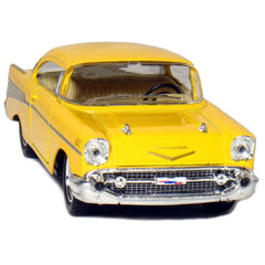 KiNSMART 1957 Chevy Bel Air Coupe interior detail enhances display value