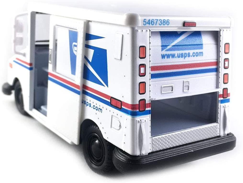 KiNSMART dual-pack of UPS and USPS delivery vehicles for gifting