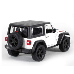 KiNSMART Jeep Wrangler Rubicon 1:34 interior detail for realistic play and collection.