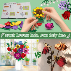 kiothdre daisy bouquet stem close-up, cheerful tones enhance any workspace.