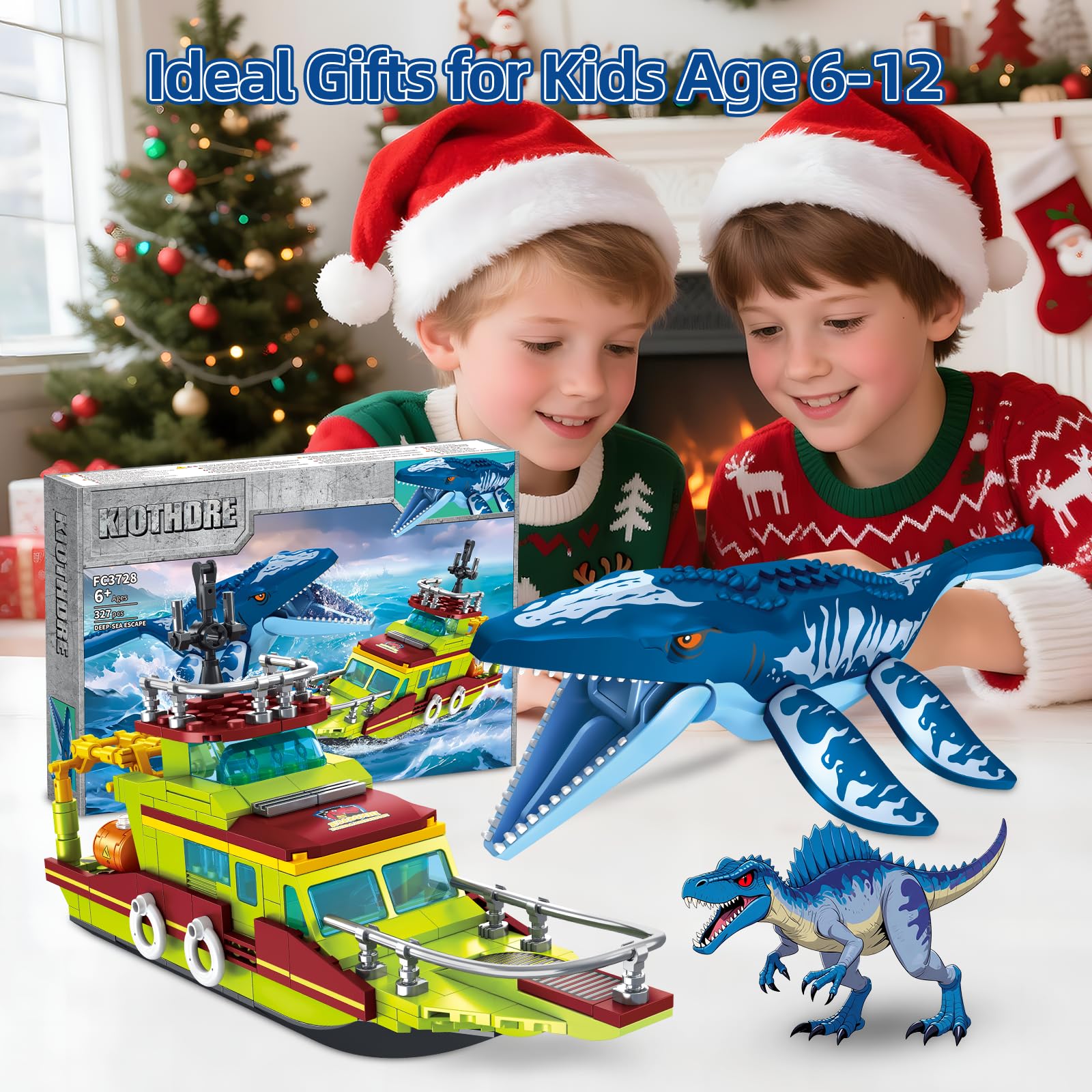 Kiothdre Gift idea for kids 6 to 12 who love dinos.