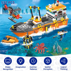 Kiothdre mini submarine for deep-sea exploration play sessions