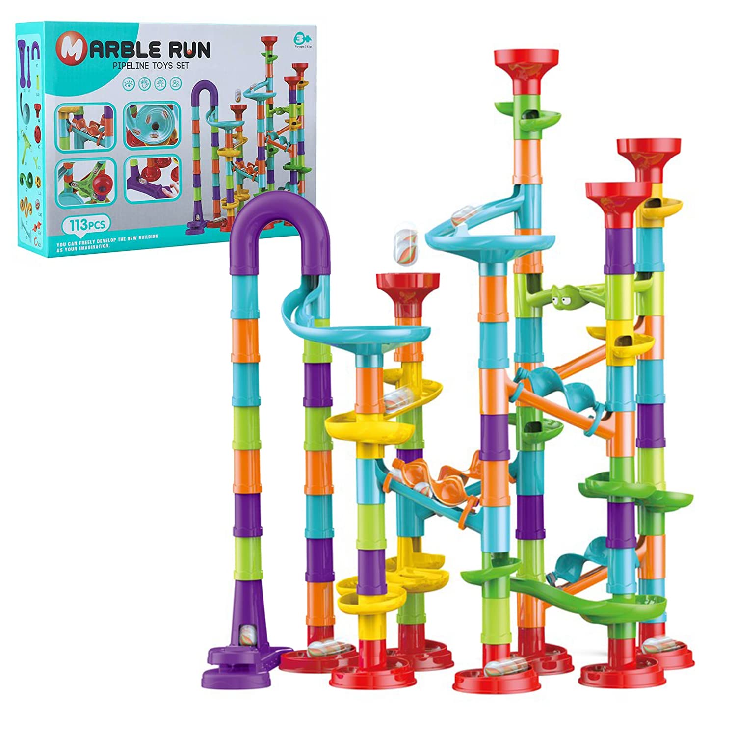 Kipawa Marble Run kids engaging in focused, imaginative play.