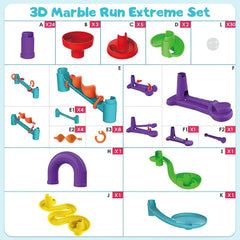Kipawa Marble Run STEM toys spark early curiosity about engineering and science.