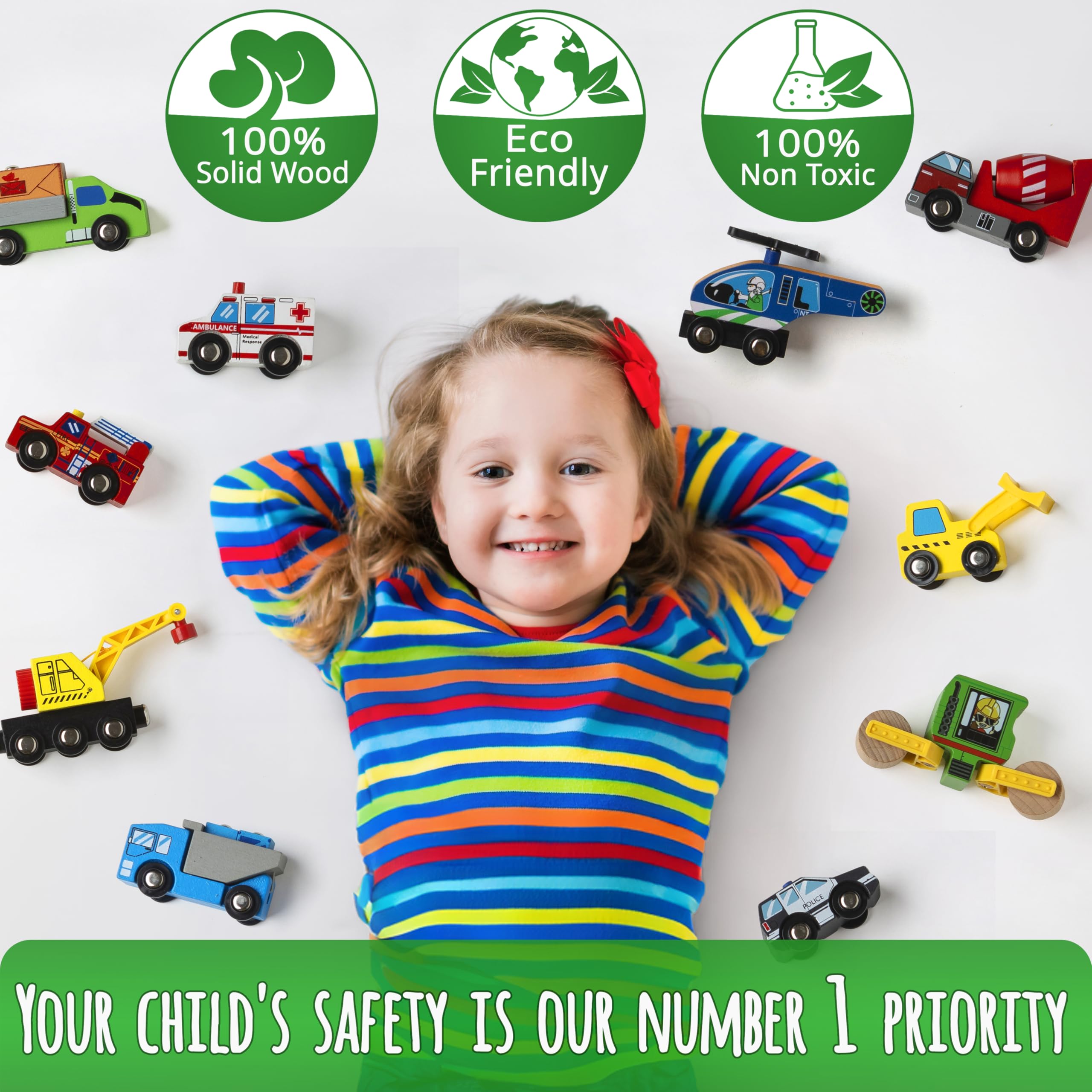 Kipipol ambulance promotes storytelling and spatial awareness during play.