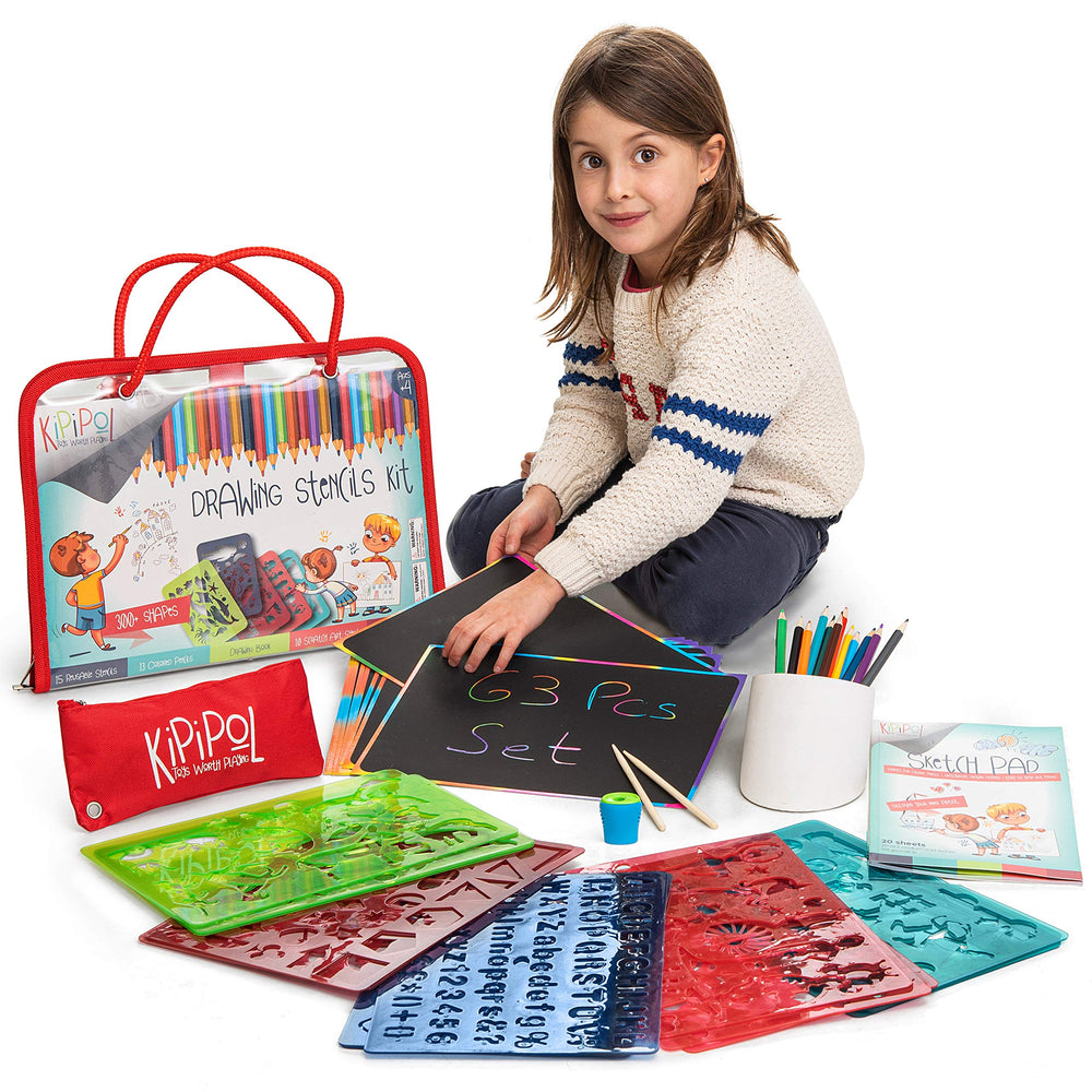 Kipipol arts and crafts kit doubles as a thoughtful, creativity-boosting gift.