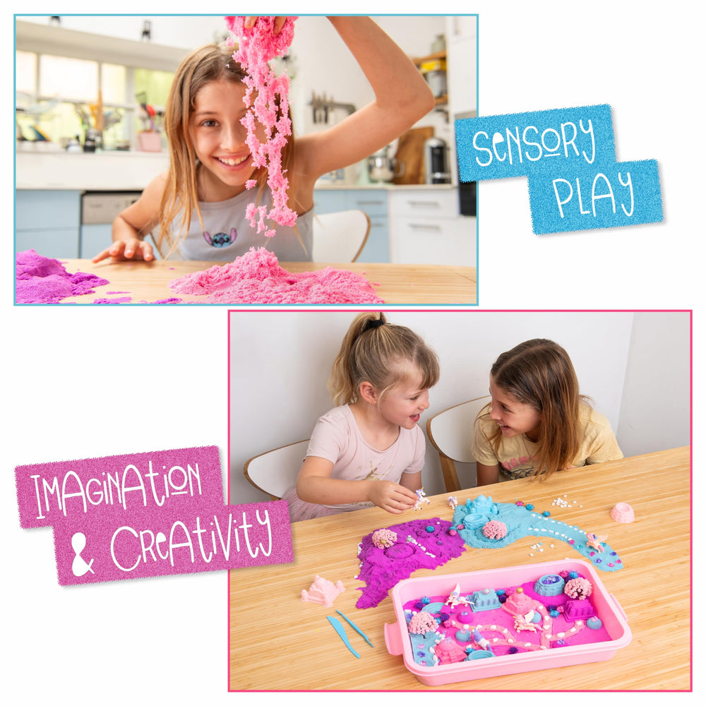 Kipipol castle molds and tools for building magical structures during play.