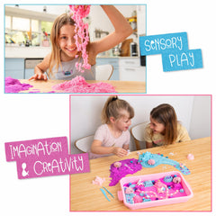 Kipipol castle molds and tools for building magical structures during play.