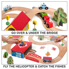 KipiPol fish and fishing rod boost interactive pretend play