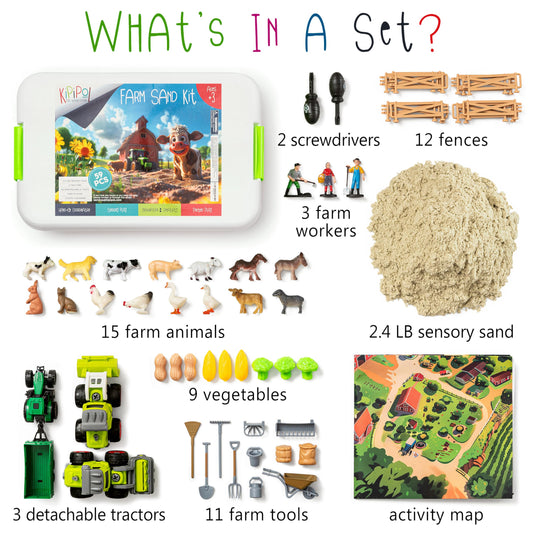 KipiPol moon sand self-sticking, easy to shape for sensory exploration.