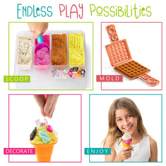 Sundae bowl and spoon from Kipipol ice cream sand kit.