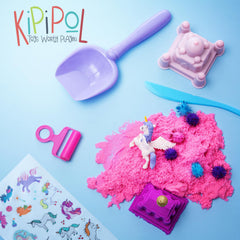 Kipipol unicorn figurines with accessories to expand magical play scenarios.