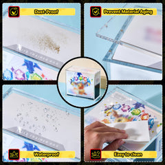 Kisbox ETB Protector Case dustproof seal blocks dust.