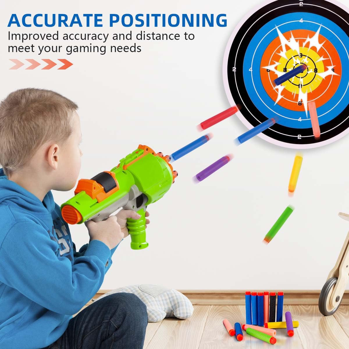 KISEER lightweight soft EVA darts reduce fatigue during long play sessions