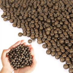 KISEER 10mm soil-color slingshot ammo ball ready for practice.