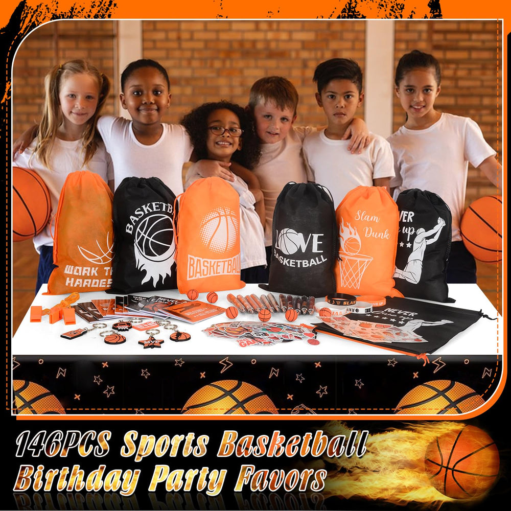 KISPATTI basketball bouncy balls for durable play during party games.