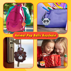 KissFree Animal Pop Ball used as party favors for kids' celebrations