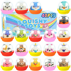 KissFree animal squishy toy inside shell, ideal party favors.