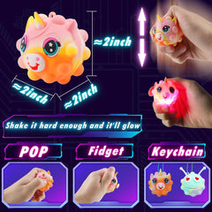 KissFree kid-safe silicone pop ball for portable stress relief on the go