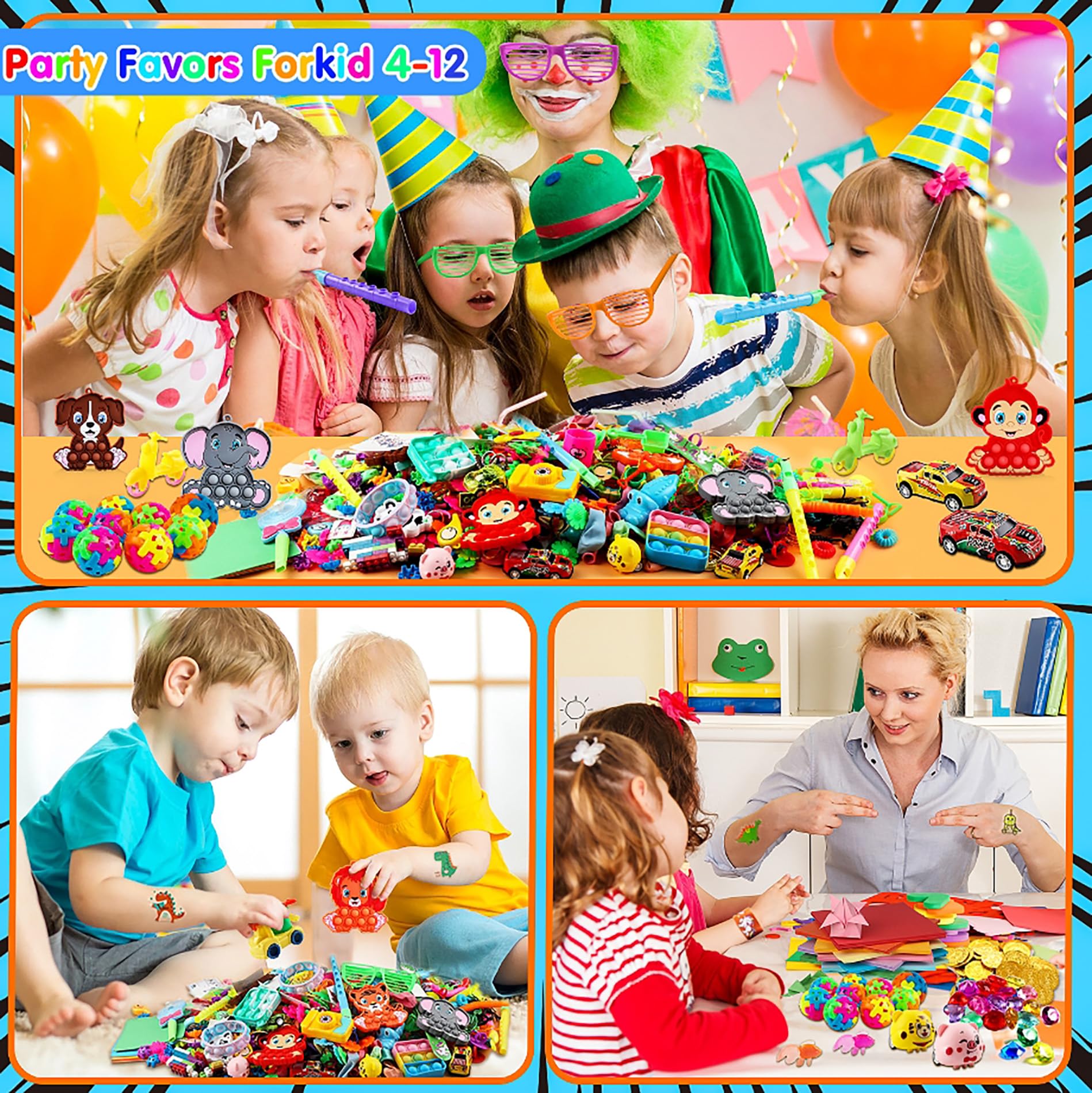 KissFuture party-favors-goodie-bag ideal for classroom rewards and gifts.
