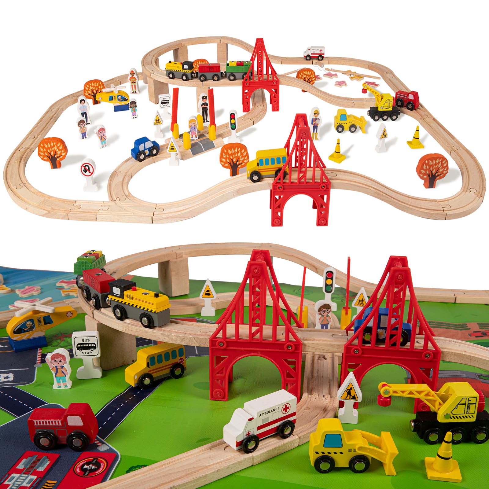 KiToyWod safety-certified wooden toy for ages 3 to 10.