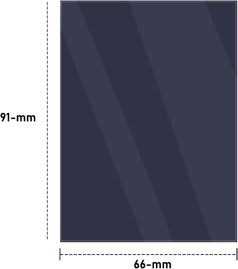 Kitoyz matte-side sleeve protects card details while keeping the front clearly visible