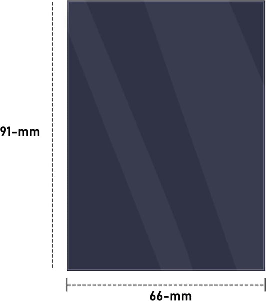 Kitoyz matte-side sleeve protects card details while keeping the front clearly visible