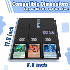 Kitoyz clear polypropylene sleeves highlight durable, acid-free protection for cards.