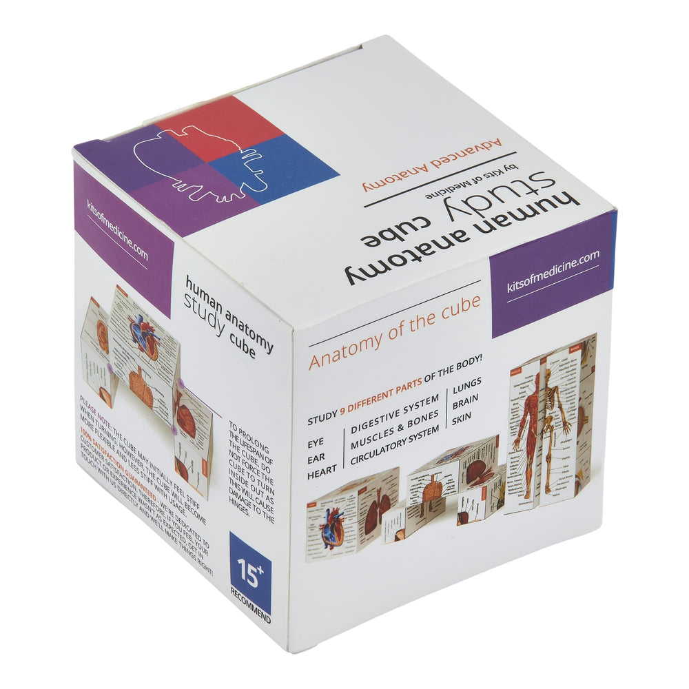 Kits of Medicine digestive system section on anatomy cube for compact review