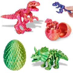 KittyCode dinosaur egg assembly view promotes hands-on learning and concentration during play.