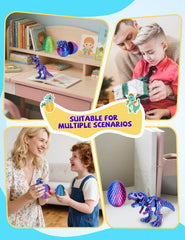 KittyCode gift-ready set: ideal present for birthdays or dinosaur lovers.
