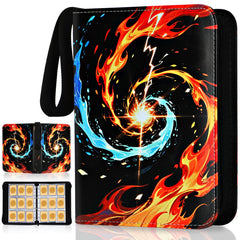 Kivxizi 9-pocket card binder cover for travel-friendly display
