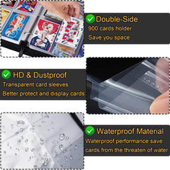 Kivxizi transparent dust-proof sleeves protect card collection